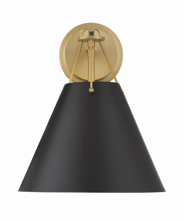 Xavier 10" Sconce in Vibrant Gold - Image 17