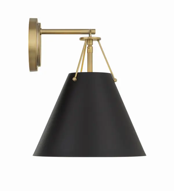 Xavier 10" Sconce in Vibrant Gold - Image 18