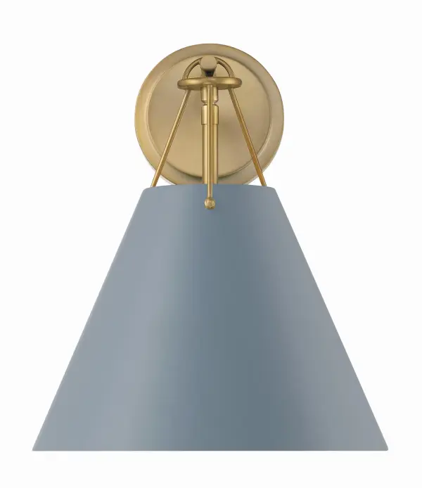 Xavier 10" Sconce in Vibrant Gold - Image 3