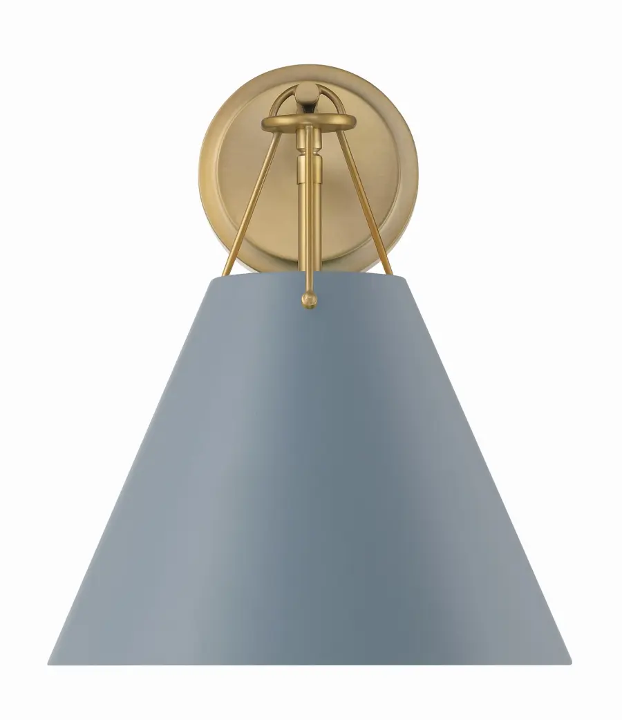 Xavier 10" Sconce in Vibrant Gold - Image 3