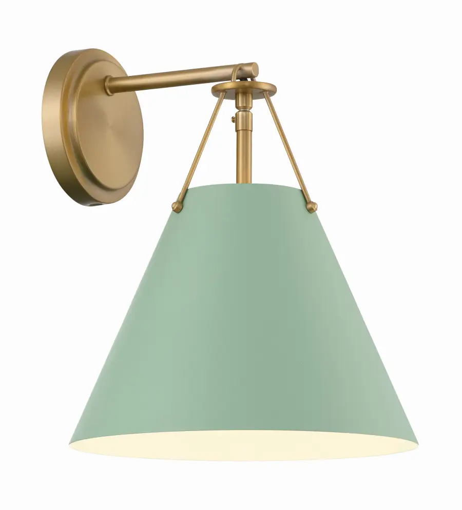 Xavier 10" Sconce in Vibrant Gold - Image 22