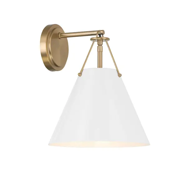 Xavier 10" Sconce in Vibrant Gold - Image 28