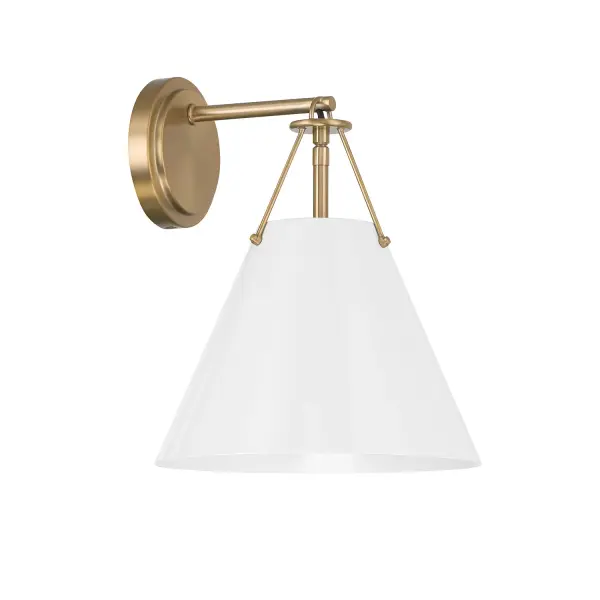 Xavier 10" Sconce in Vibrant Gold - Image 29