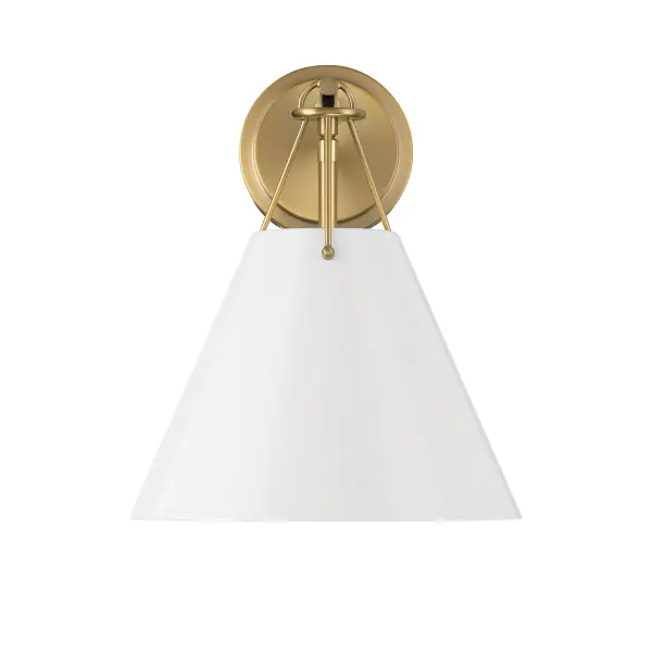 Xavier 10" Sconce in Vibrant Gold - Image 30
