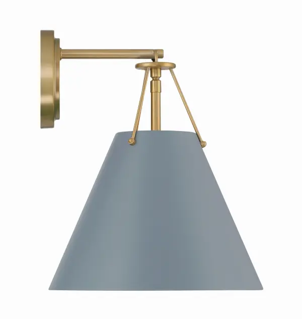 Xavier 10" Sconce in Vibrant Gold - Image 4