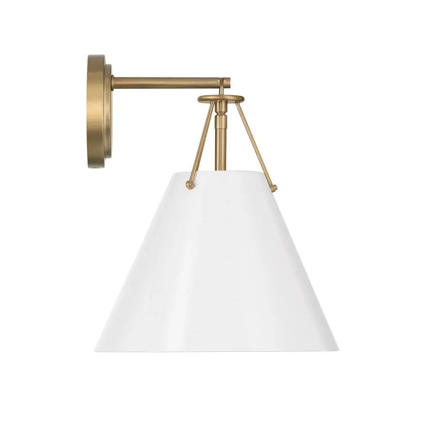 Xavier 10" Sconce in Vibrant Gold - Image 31