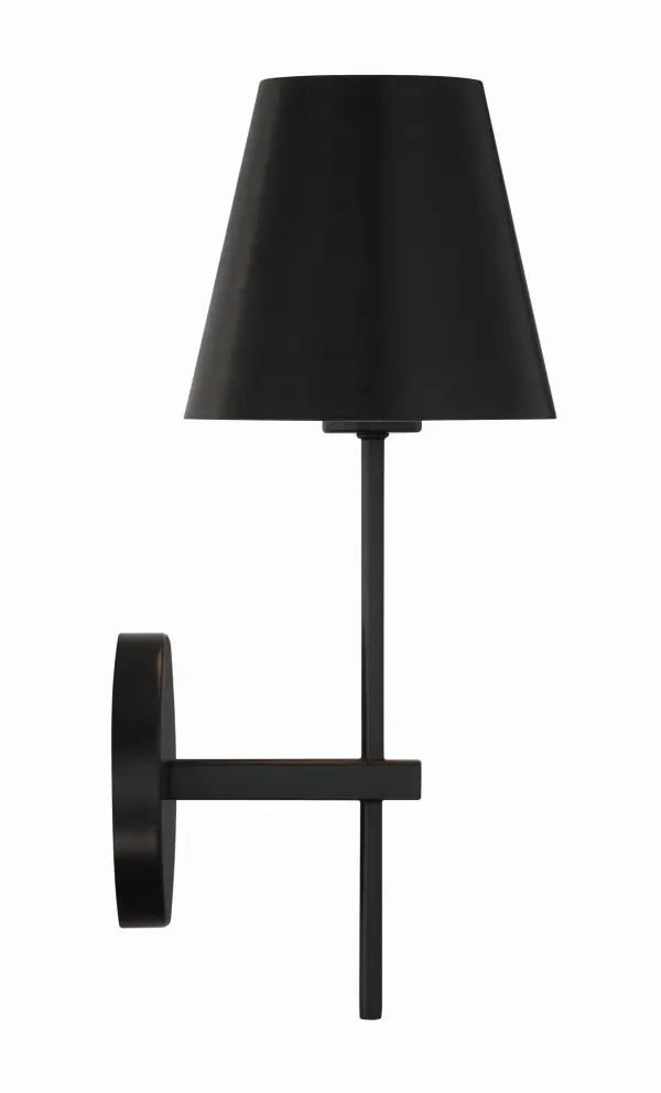 Xavier 6" Wall Sconce in Matte Black - Image 11