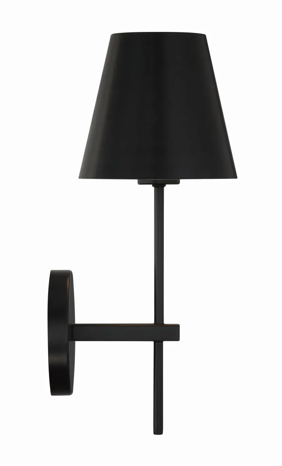 Xavier 6" Wall Sconce in Matte Black - Image 11