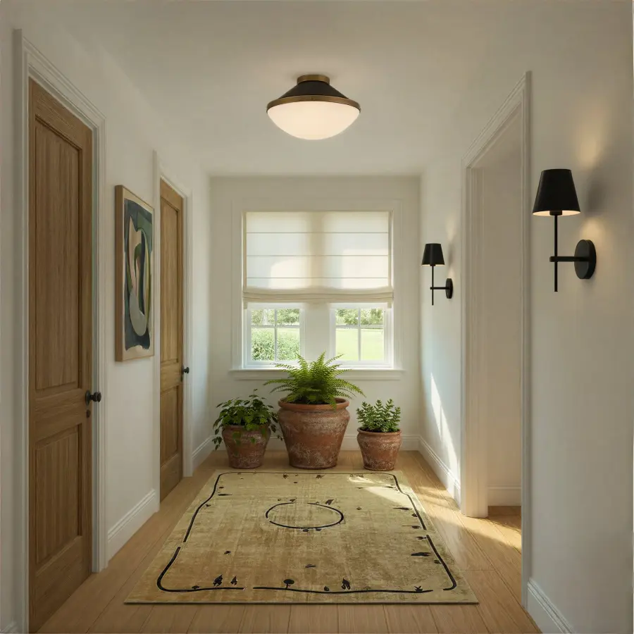 Xavier 6" Wall Sconce in Matte Black - Image 16