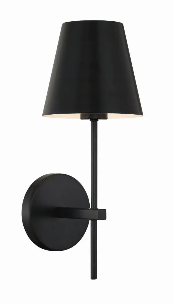 Xavier 6" Wall Sconce in Matte Black - Image 10