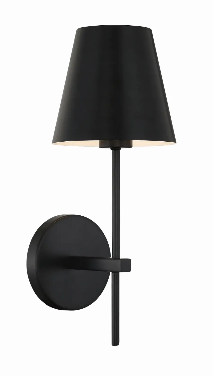 Xavier 6" Wall Sconce in Matte Black - Image 10