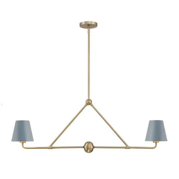 Xavier 42" Linear Chandelier - Image 1