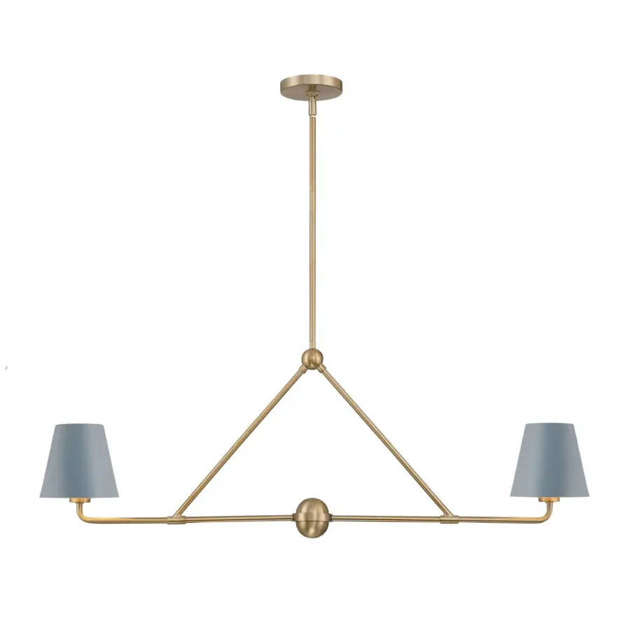 Xavier 42" Linear Chandelier - Image 1