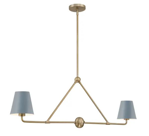 Xavier 42" Linear Chandelier - Image 2