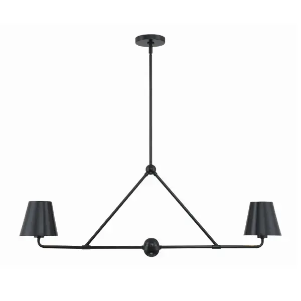 Xavier 42" Linear Chandelier - Image 7