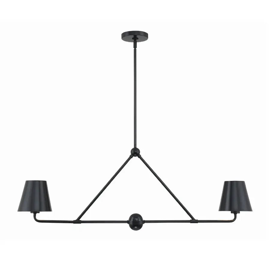 Xavier 42" Linear Chandelier - Image 7