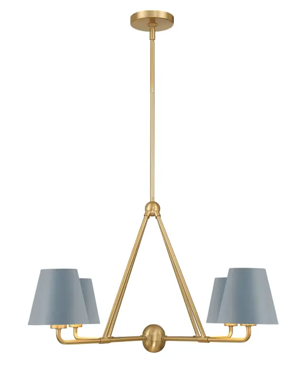 Xavier 31.75" Chandelier in Matte Black - Image 2