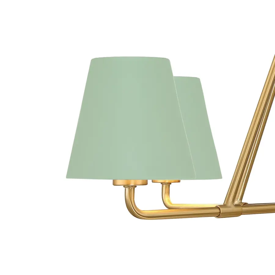 Xavier 31.75" Chandelier in Vibrant Gold - Image 27