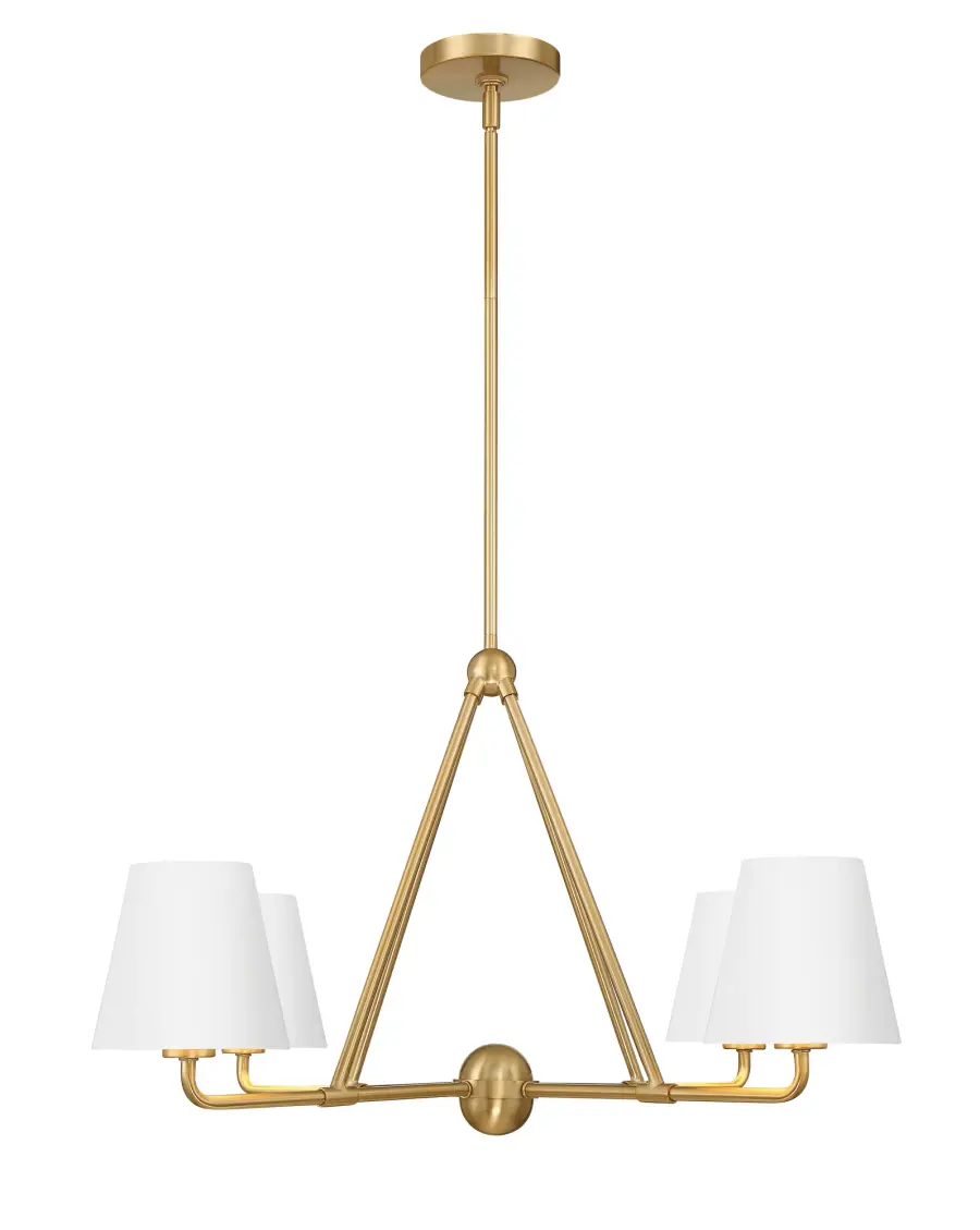 Xavier 31.75" Chandelier in Vibrant Gold - Image 32