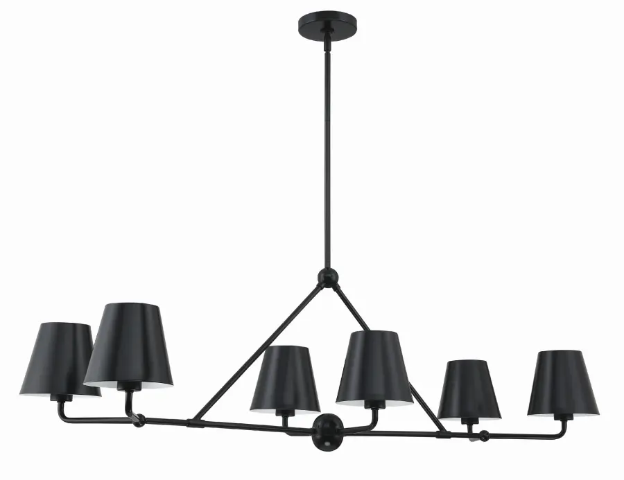 Xavier 46" Linear Chandelier - Image 11