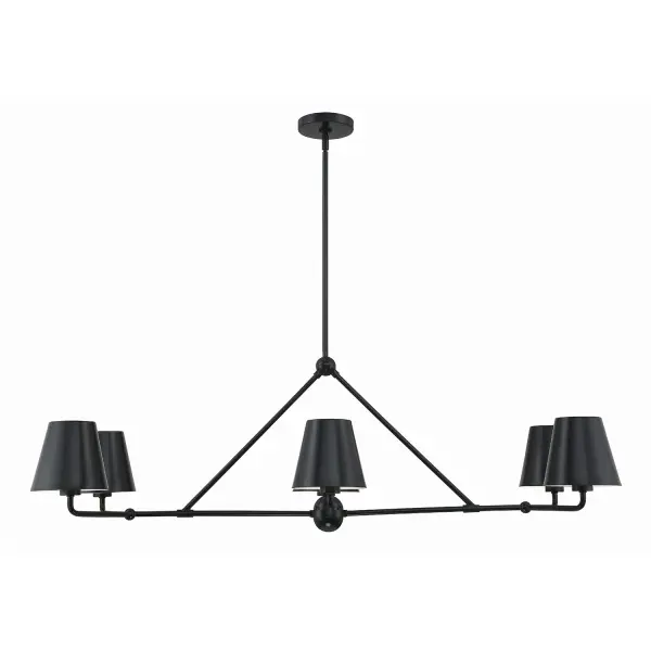 Xavier 46" Linear Chandelier - Image 9