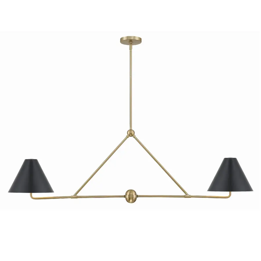 Xavier 54" Linear Chandelier - Image 1