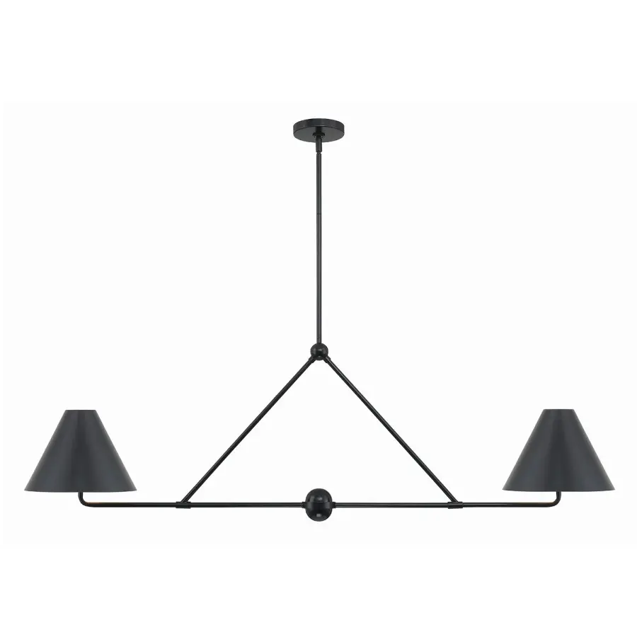 Xavier 54" Linear Chandelier - Image 9