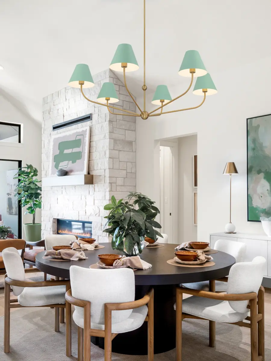 Xavier 48" Chandelier in Vibrant Gold - Image 14