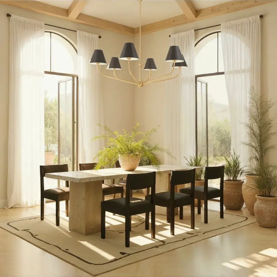 Xavier 48" Chandelier in Vibrant Gold - Image 22