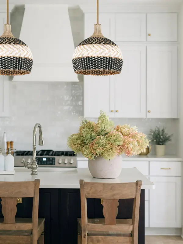 Zanzibar 14" Rattan Pendant Light - Image 12