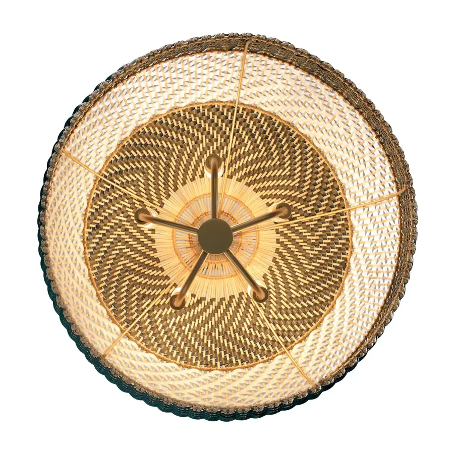 Zanzibar 21" Rattan Pendant Light - Image 11