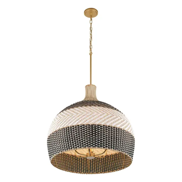 Zanzibar 26" Rattan Pendant Light - Image 10