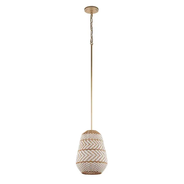 Zanzibar 10" Rattan Pendant - Image 2