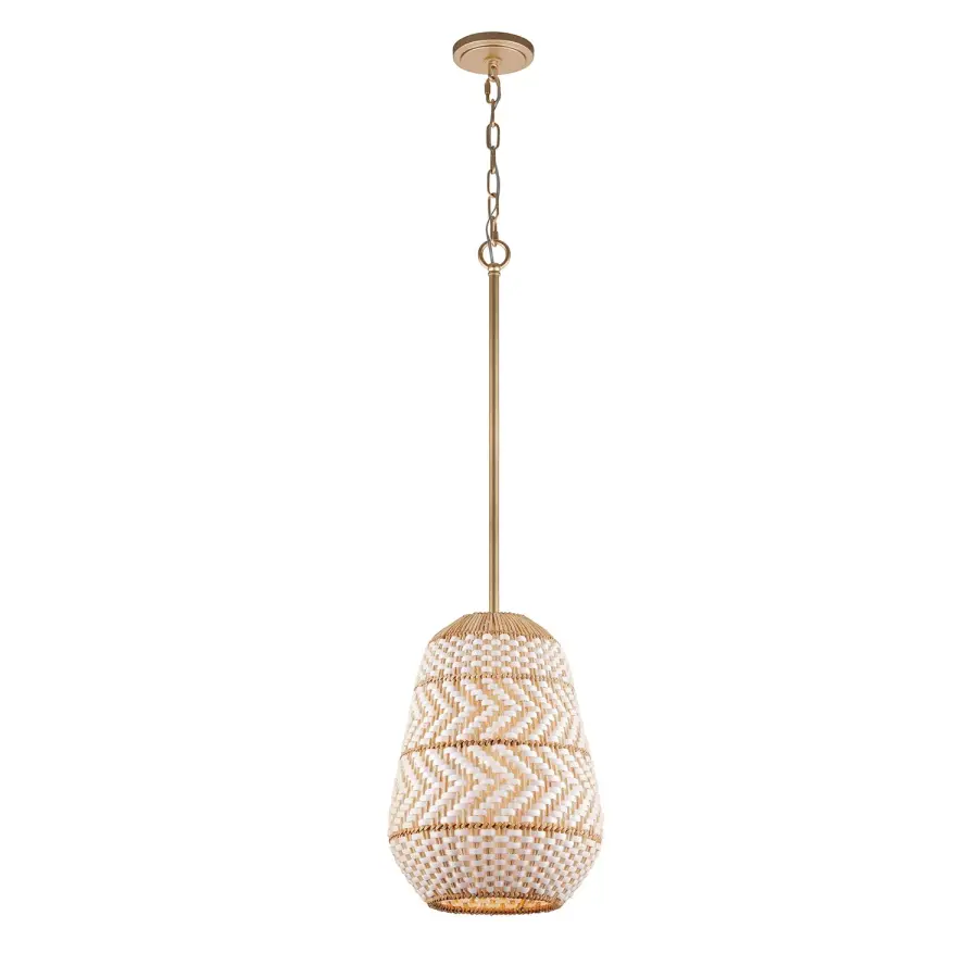 Zanzibar 10" Rattan Pendant - Image 3