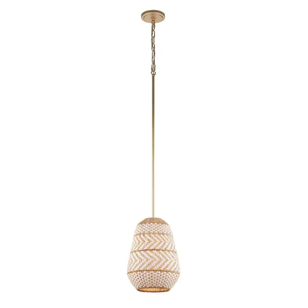 Zanzibar 10" Rattan Pendant - Image 4