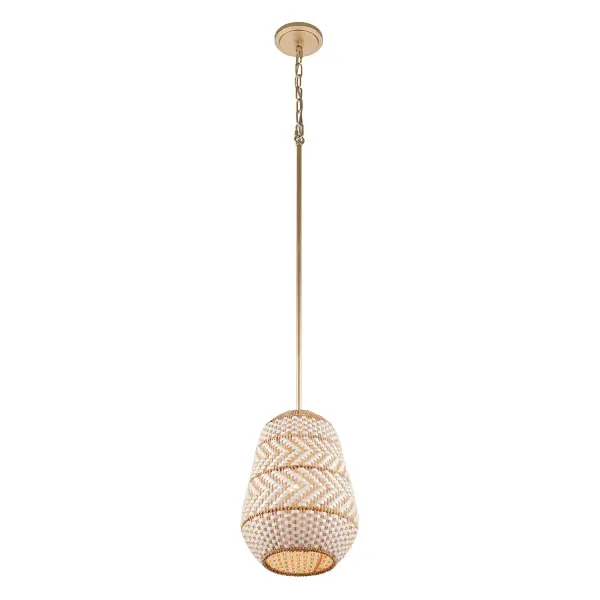 Zanzibar 10" Rattan Pendant - Image 5