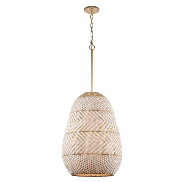Zanzibar 16" Rattan Pendant Light - Image 5