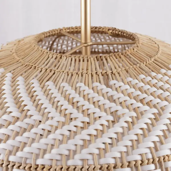 Zanzibar 22" Rattan Pendant Light - Image 6