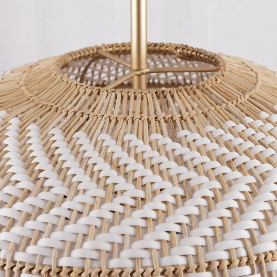 Zanzibar 22" Rattan Pendant Light - Image 6