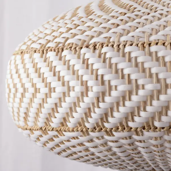 Zanzibar 22" Rattan Pendant Light - Image 7