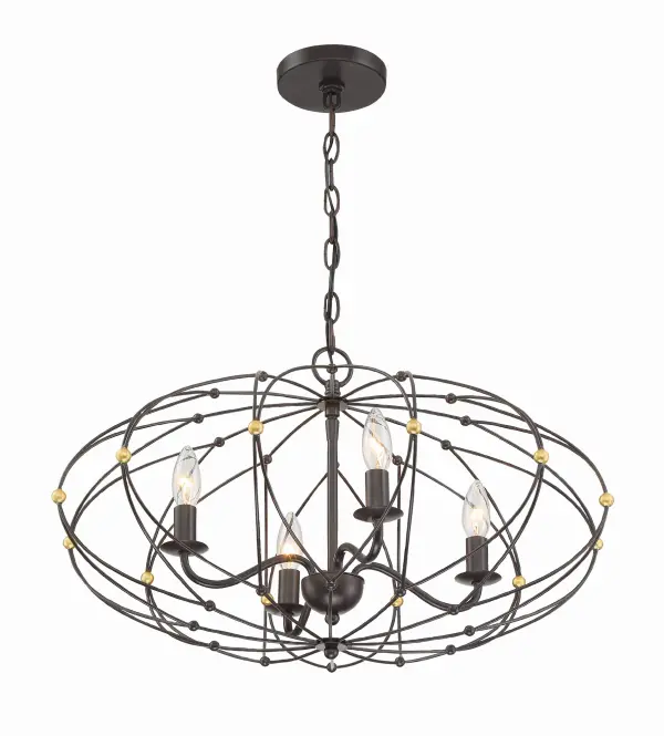 Zucca 24.5" Spherical Chandelier - Image 1