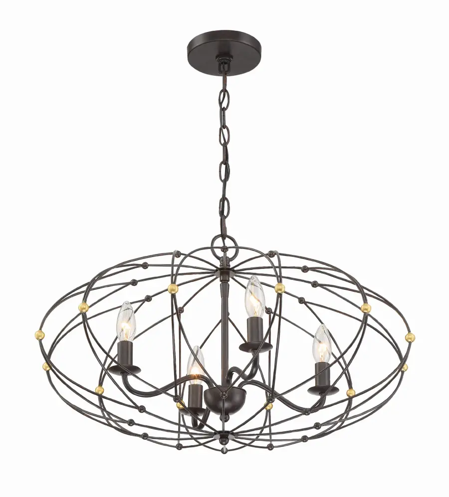 Zucca 24.5" Spherical Chandelier - Image 1