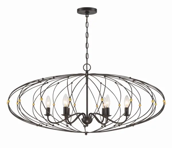 Zucca 38.25" Spherical Chandelier - Image 2