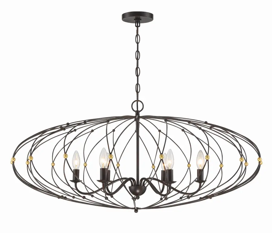 Zucca 38.25" Spherical Chandelier - Image 2