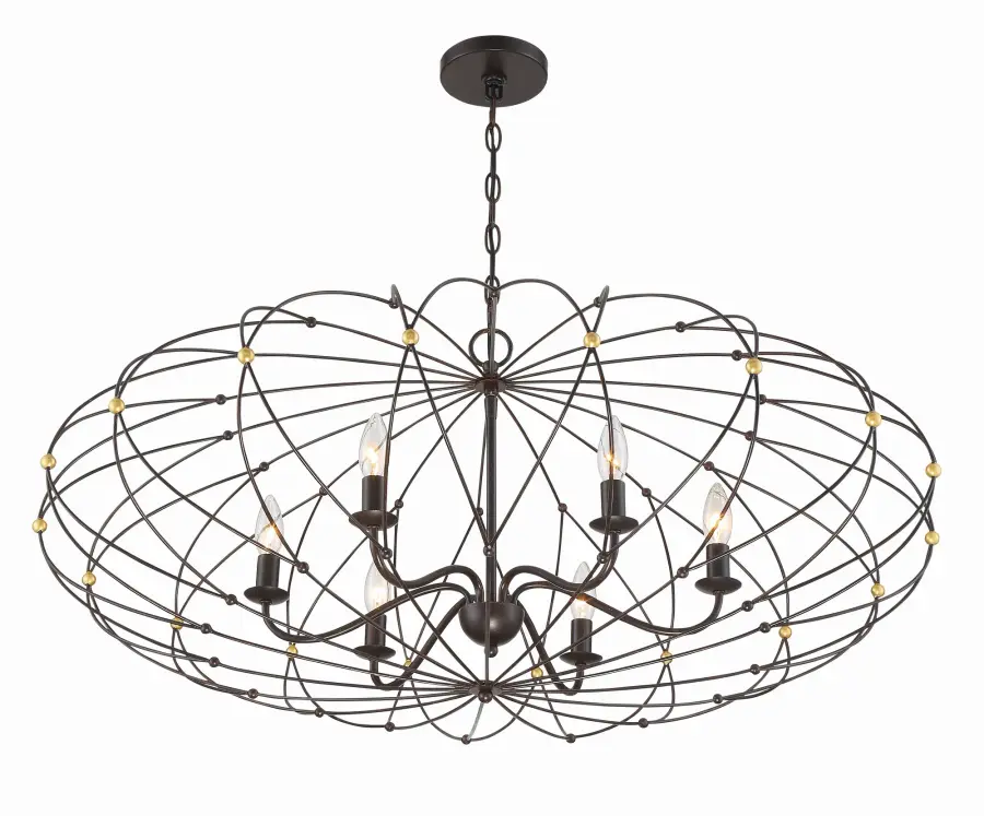 Zucca 38.25" Spherical Chandelier - Image 3