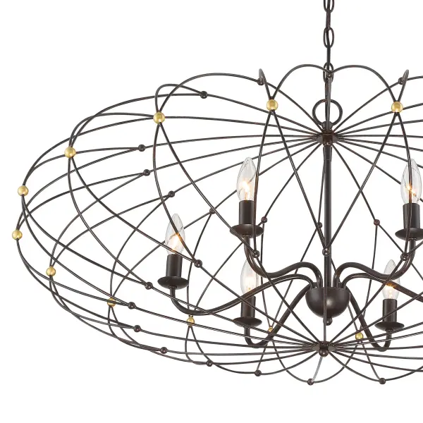 Zucca 38.25" Spherical Chandelier - Image 5
