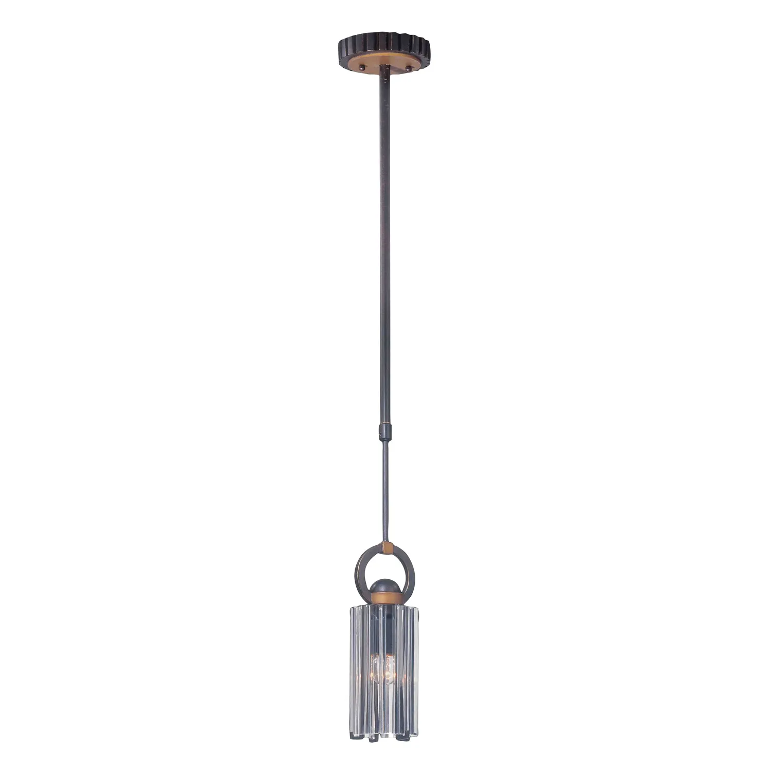 Foster One Light Mini Pendant in Grecian Bronze