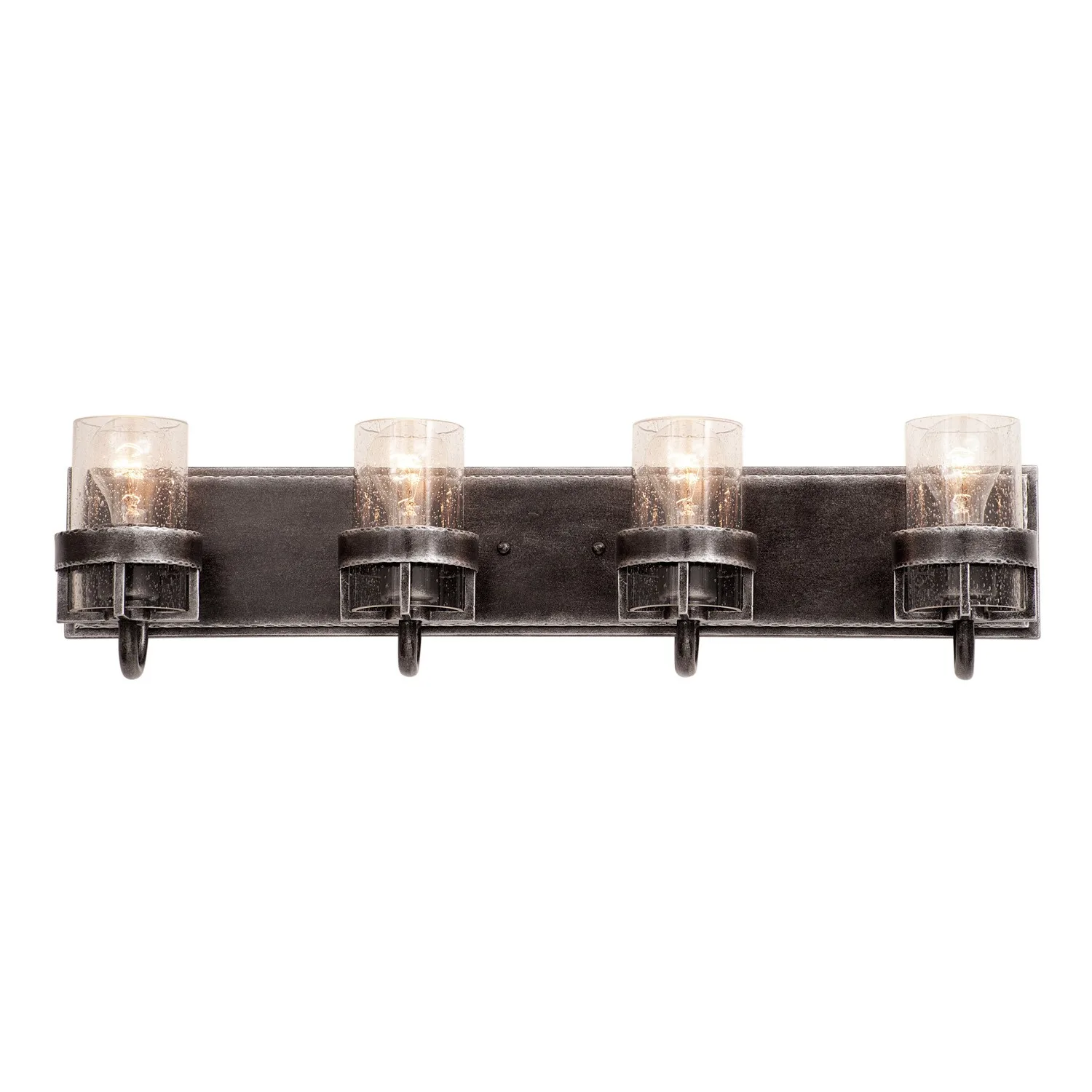 Bexley Four Light Bath in Vintage Iron
