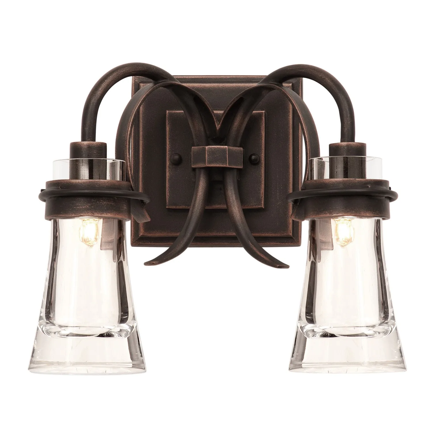 Dover LED Bath in Antique Copper