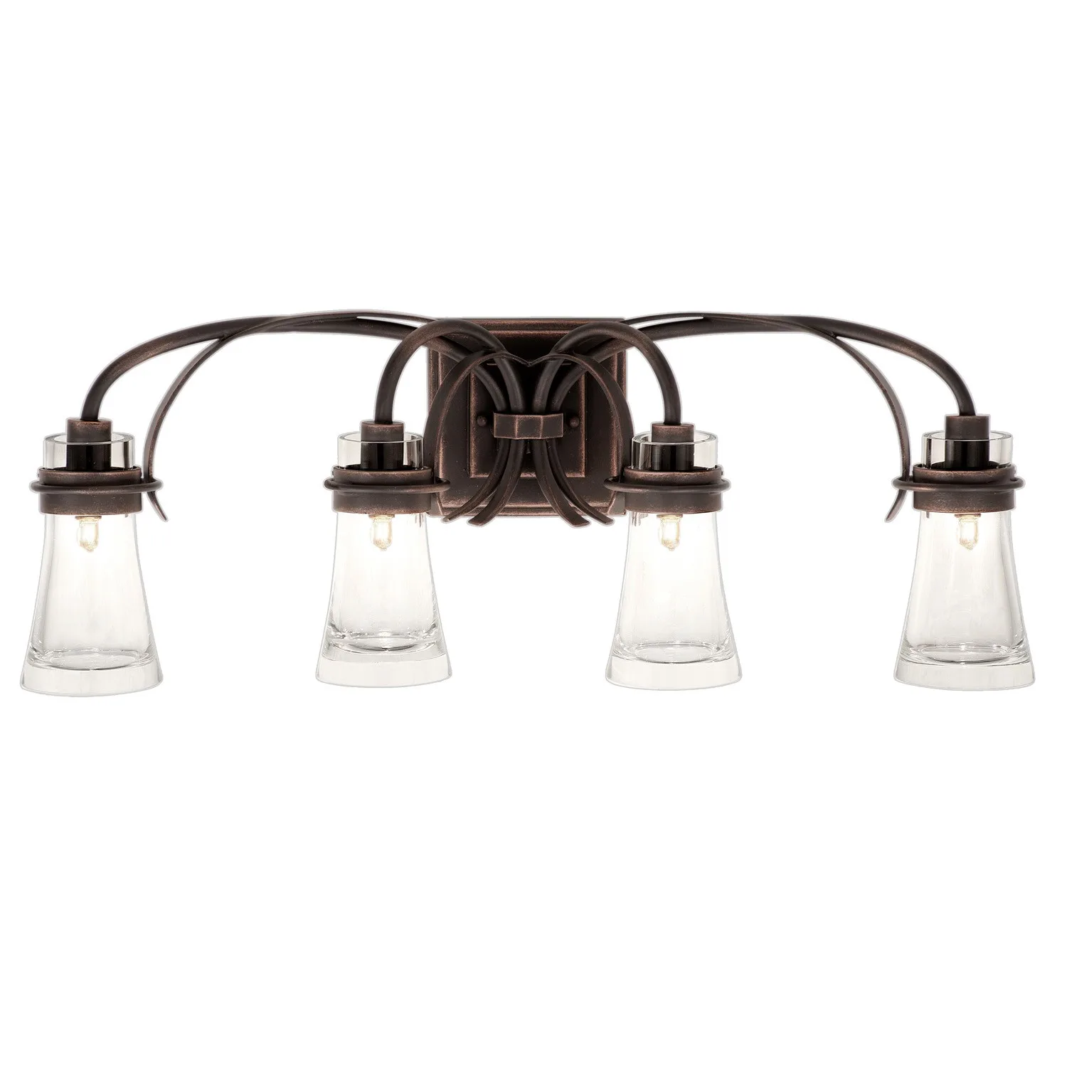 Dover LED Bath in Antique Copper